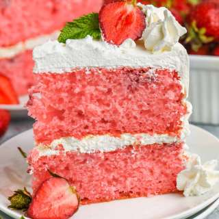 Strawberry Cream Cake
