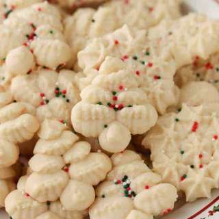 Whipped Shortbread Cookies (Cookie Press)
