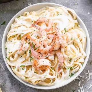 Shrimp Alfredo