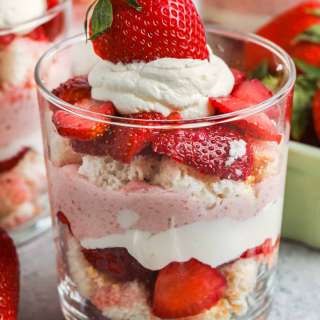Strawberry Shortcake Cups