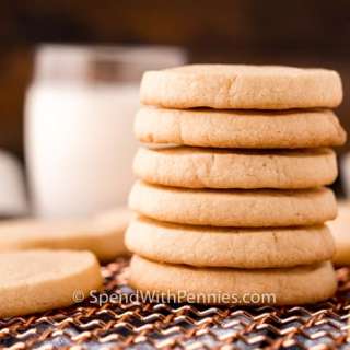 Slice & Bake Butter Cookies (icebox cookies)