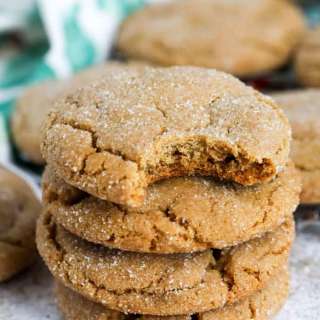 Soft and Chewy Ginger Snaps