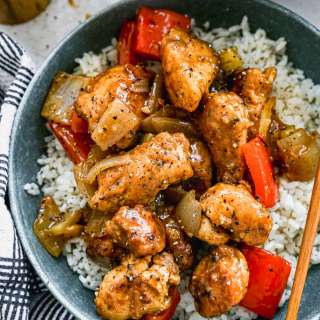 Black Pepper Chicken