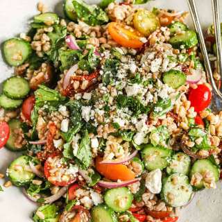 Mediterranean Farro Salad