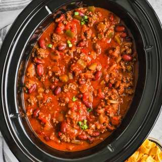Easy Crock Pot Chili