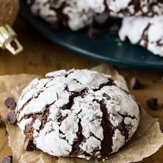 Chocolate Crinkle Cookies