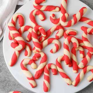 Candy Cane Cookies