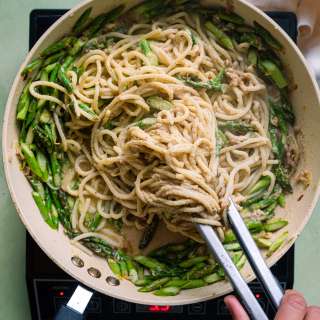Lemon Asparagus Pasta