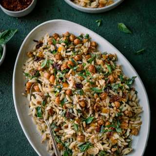 Lemon Orzo Pasta Salad