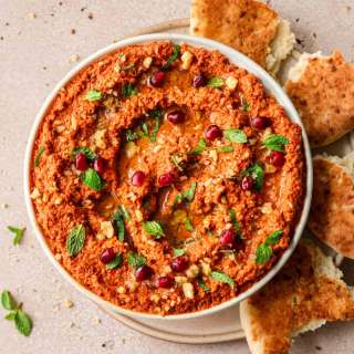 Muhammara (Roasted Red Pepper Dip)