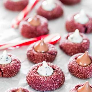 Red Velvet Kiss Cookies