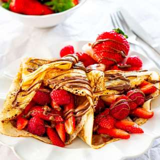 Nutella Berry Crepes
