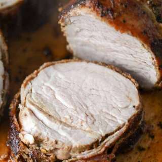 Bacon Wrapped Pork Tenderloin (Grilled or Baked)