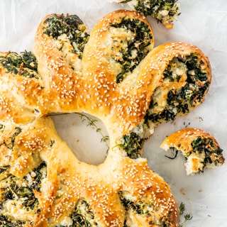 Spinach Feta Wreath