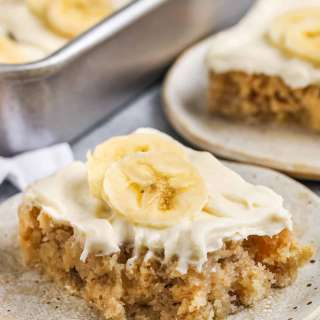 Banana Bars with Cream Cheese Frosting