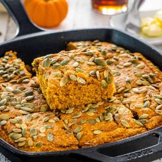 Pumpkin Maple Cornbread