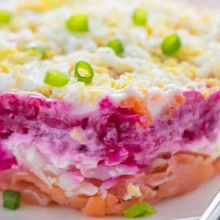 Smoked Salmon Salad - Shuba