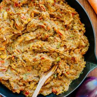 Eggplant Spread Recipe (Baklazhannaia Ikra)
