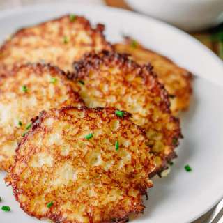 Meat Stuffed Potato Pancakes (Draniki)