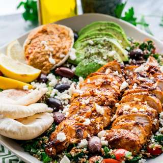 Chicken Shawarma Tabbouleh Salad