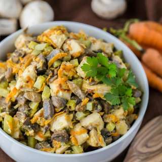 Chicken and Mushroom Wedding Salad