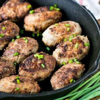 Lean Turkey Kotlety with Mushroom Filling