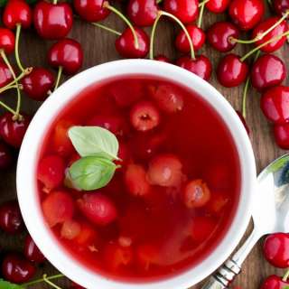 Cherry Summer Soup (Kissel) Recipe