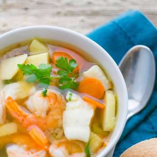 Shrimp and Fish Soup (Ukha)