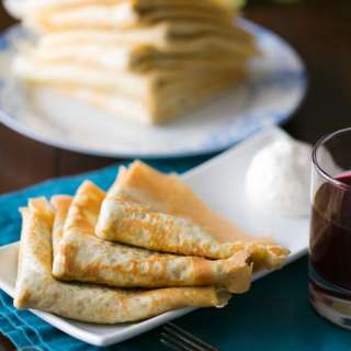 Turkey Crepes (Savory Nalesniki)