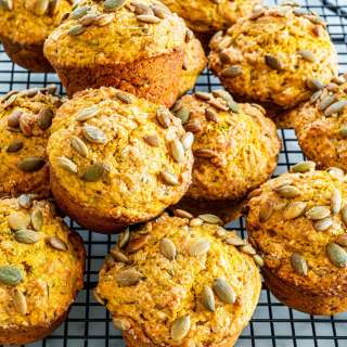 Pumpkin Zucchini Muffins