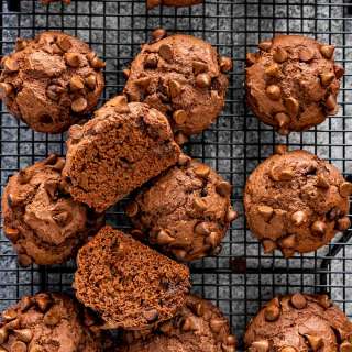 Double Chocolate Muffins