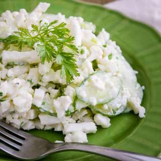 Cauliflower Cucumber Salad Recipe