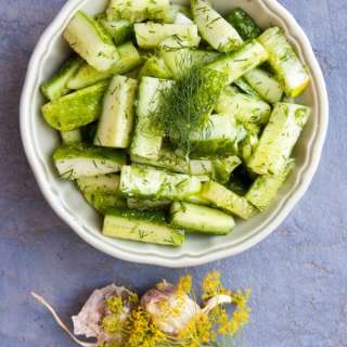 Fresh Cucumber Salad Recipe