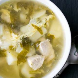Shchavel Borscht (Sorrel Soup)