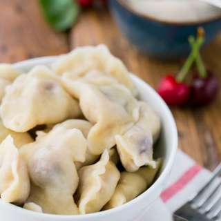 Cherry Vareniki (Cherry Pierogi)