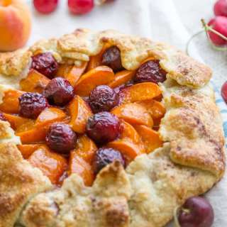 Apricot Cherry Galette