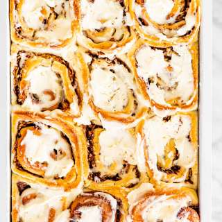 Apple Pecan Cinnamon Rolls
