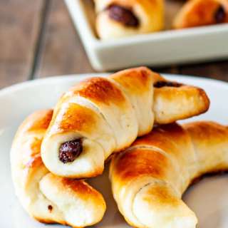 Nutella Stuffed Rolls
