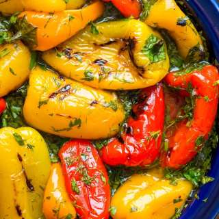 Marinated Mini Sweet Peppers