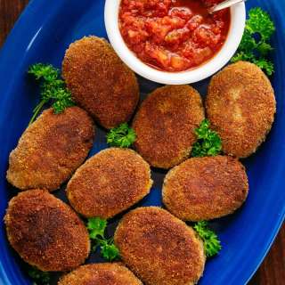 Buckwheat and Mushroom Croquettes