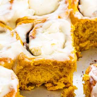 Pumpkin Cinnamon Rolls