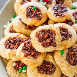Chocolate Pecan Pie Cookies