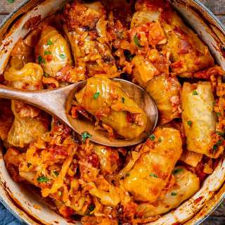 Romanian Cabbage Rolls (Sarmale)