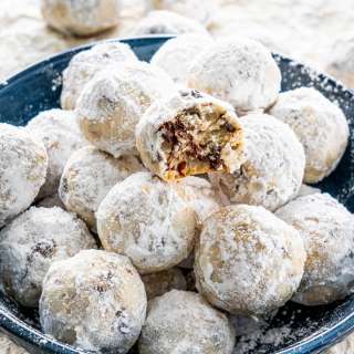 Chocolate Pecan Snowballs