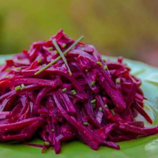 Mom's Creamy Beet Salad