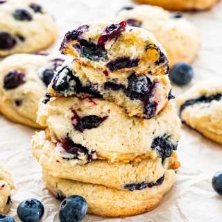 Blueberry Cheesecake Cookies