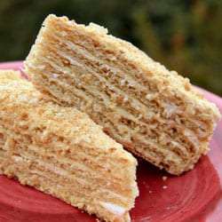 Mom's Spartak Cake Recipe