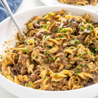 Instant Pot Beef Stroganoff