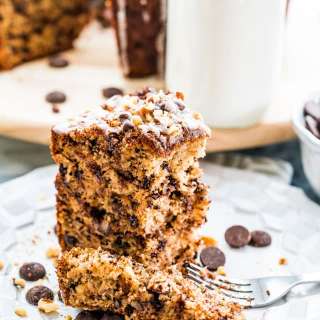Banana Chocolate Chip Coffee Cake