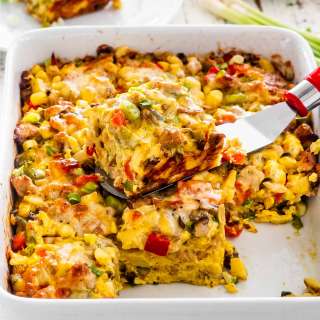 Sausage Potato Breakfast Casserole